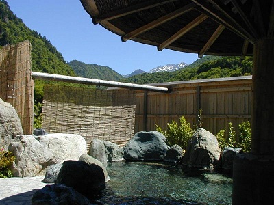 Okuhida Onsen อาบน้ำพุร้อนจาก Japan Alp